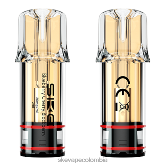 SKE Vape Pen - SKE vaporizadores de cristal más vainas arándano cereza mora 82N46108