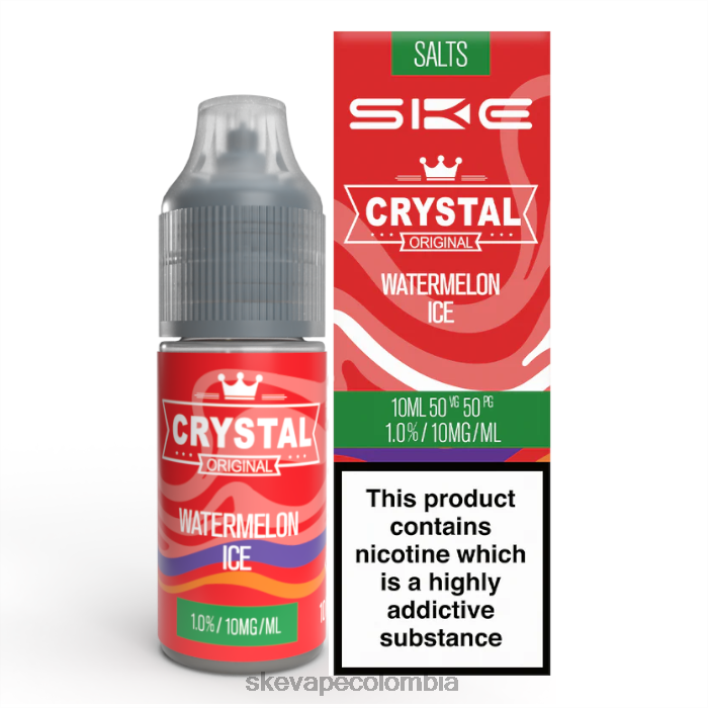 SKE Vape Juice - SKE sal cristalina - 10ml hielo de sandia 82N46119