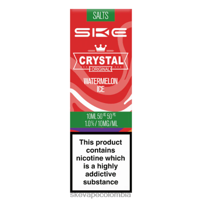 SKE Vape Juice - SKE sal cristalina - 10ml hielo de sandia 82N46119