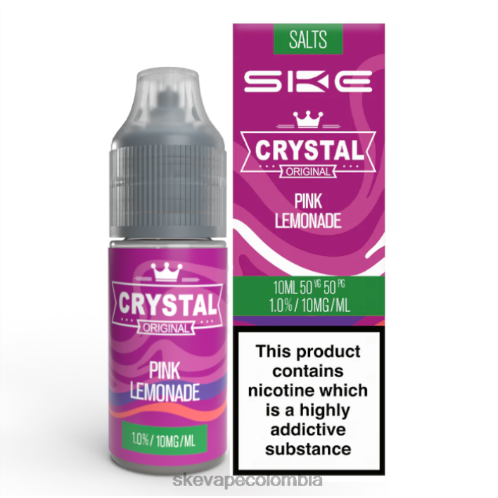 SKE Vape Review - SKE sal cristalina - 10ml limonada rosa 82N46117